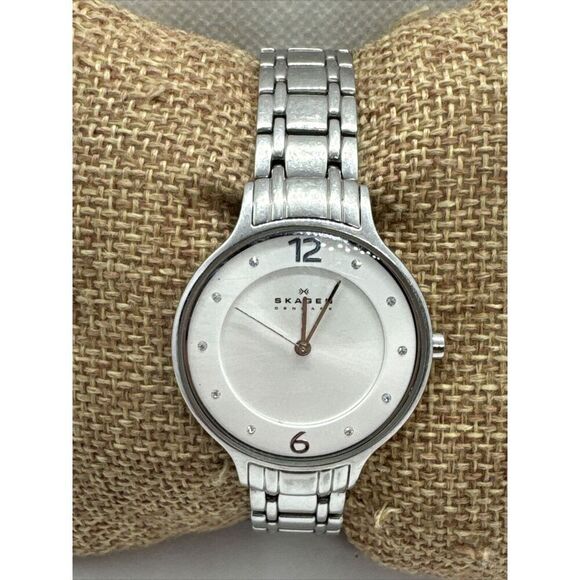 Skagen SKW2254 Women\'s Silver Stainless Steel Analog Dial Quartz Watch AEA242 main image 4